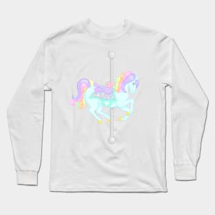 Carousel Unicorn Long Sleeve T-Shirt